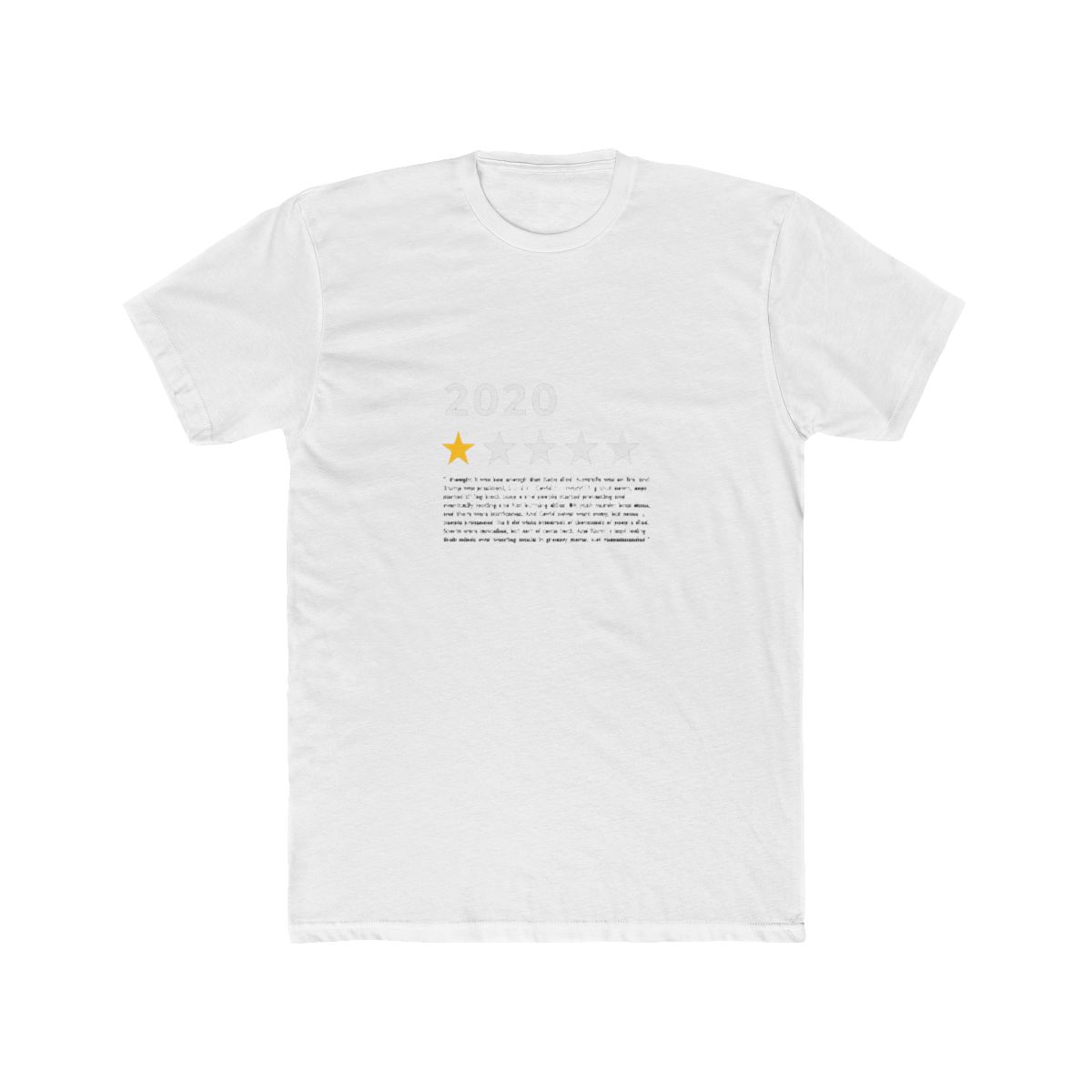 2020 - funny long review - one star T Shirt - Official t-shirts merchandise