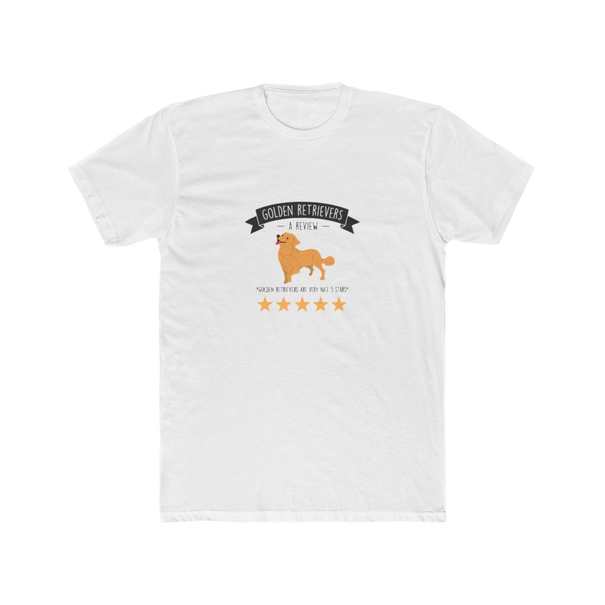 Golden Retriever Review T Shirt - Official t-shirts merchandise