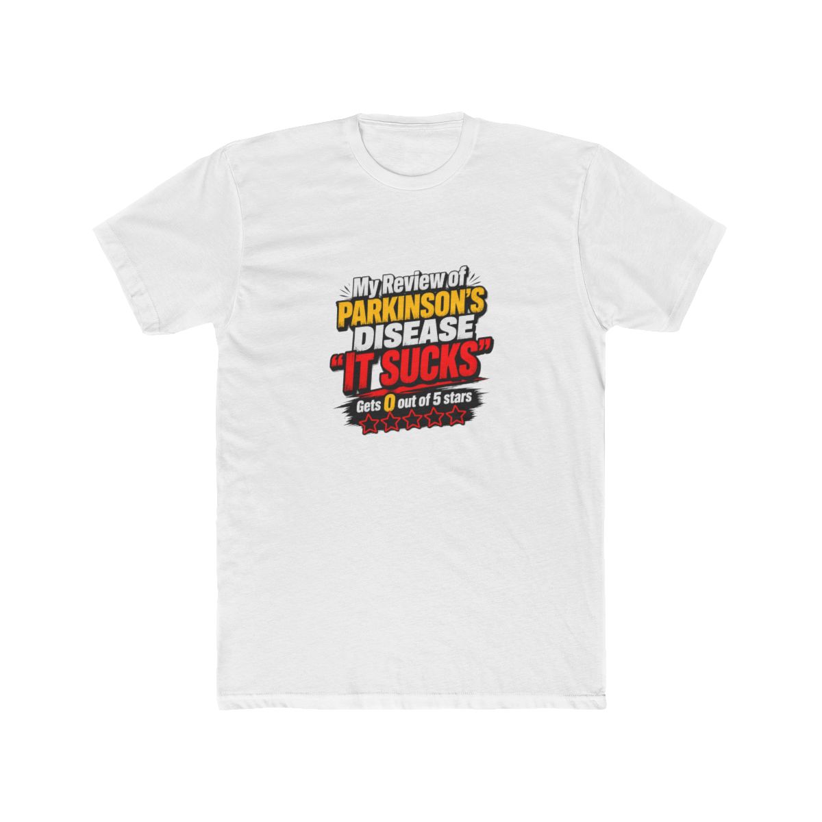 Review of Parkinsons Disease IT SUCKS T Shirt - Official t-shirts merchandise