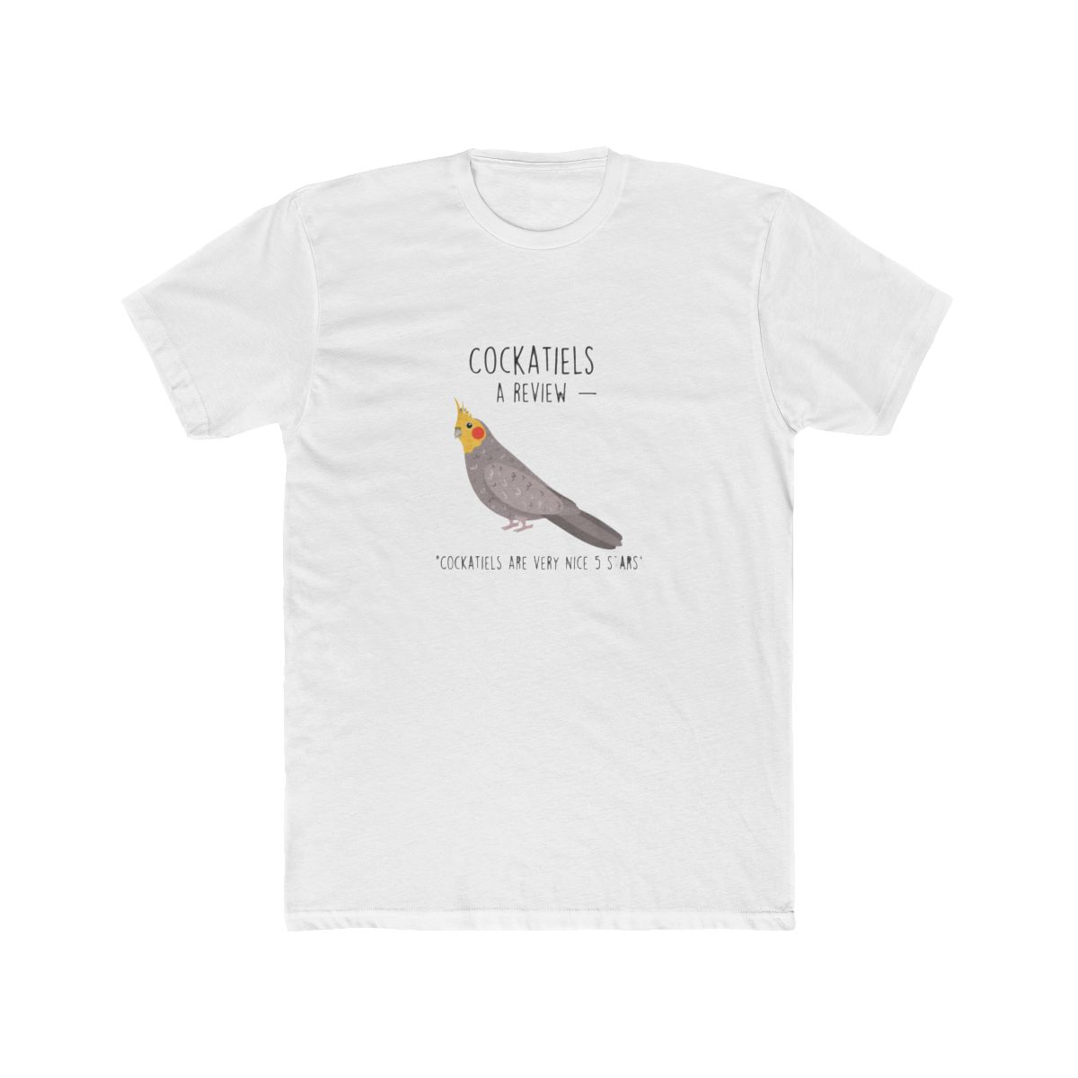 Cockatiel Review T Shirt - Official t-shirts merchandise