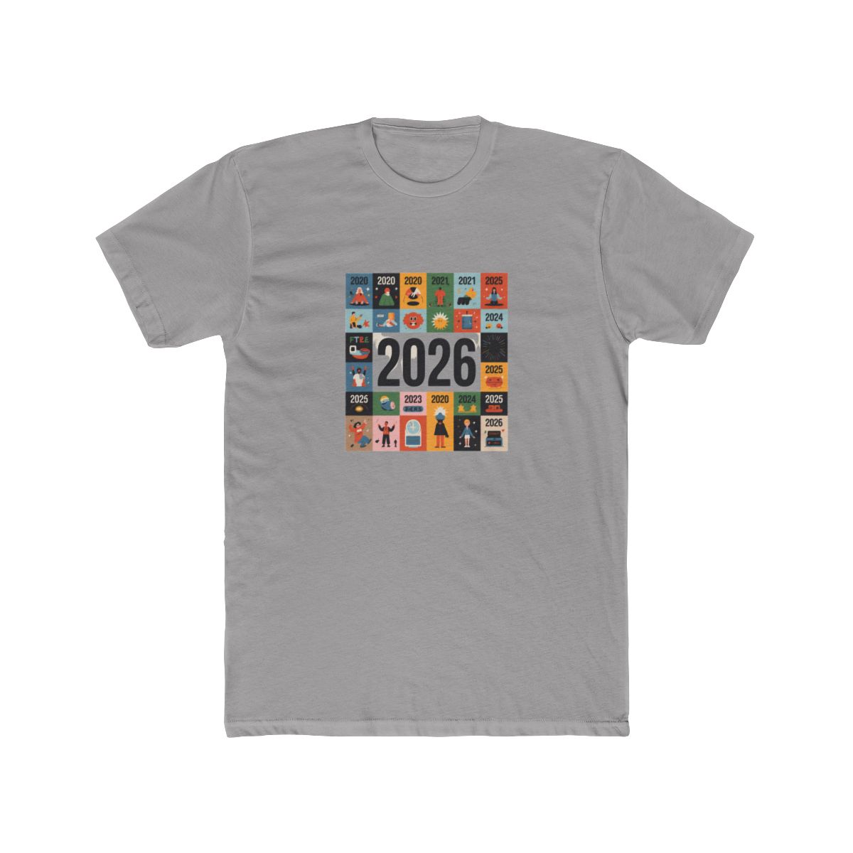 2026 Year in Review – Retro Timeline Illustration of Life, Growth & Change T Shirt - Official t-shirts merchandise