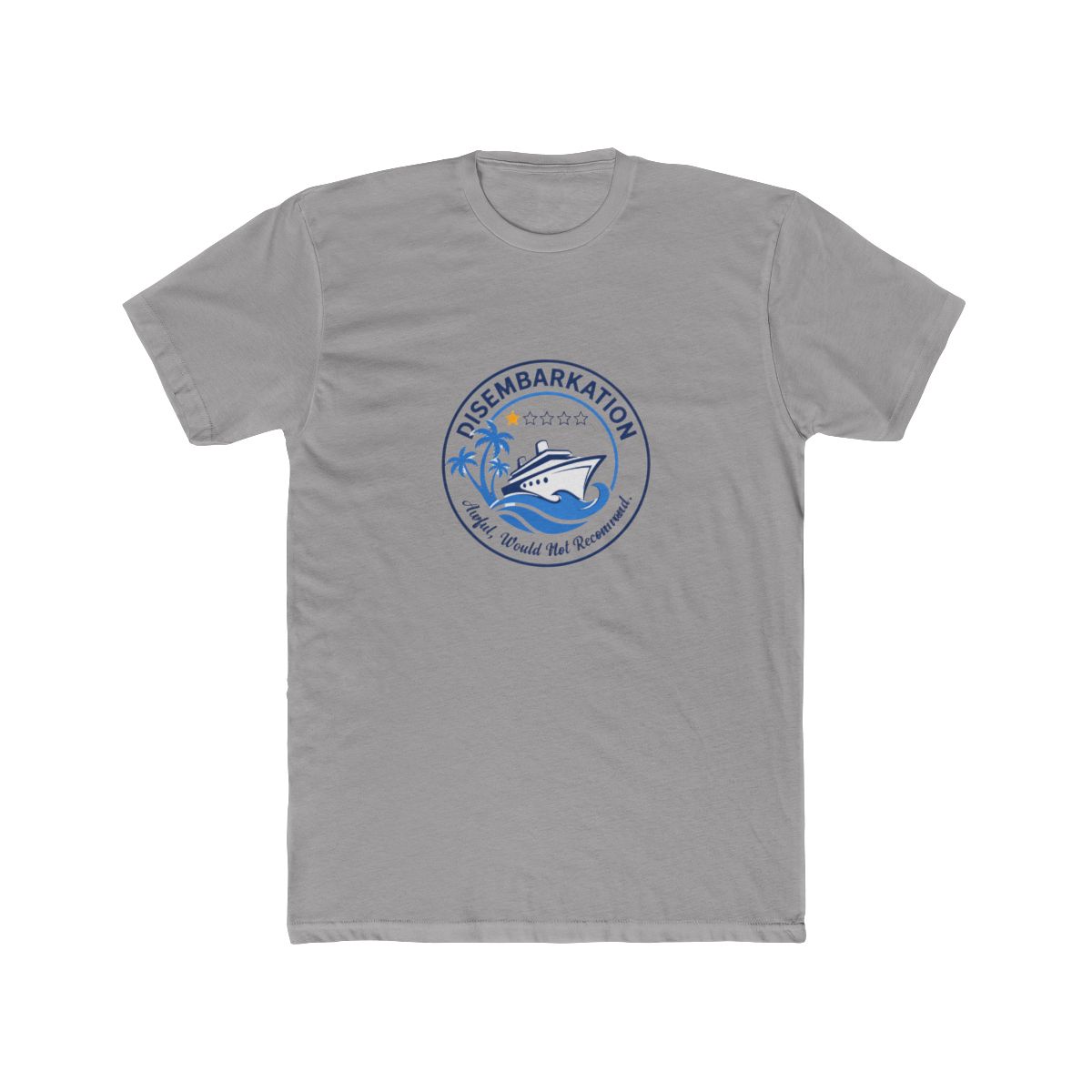 Disembarkation Awful Would Not Recommend Funny Post Vacation Review T Shirt - Official t-shirts merchandise