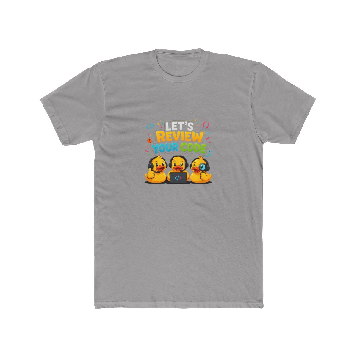 Let's Review Your Code Duck Debugging T Shirt - Official t-shirts merchandise