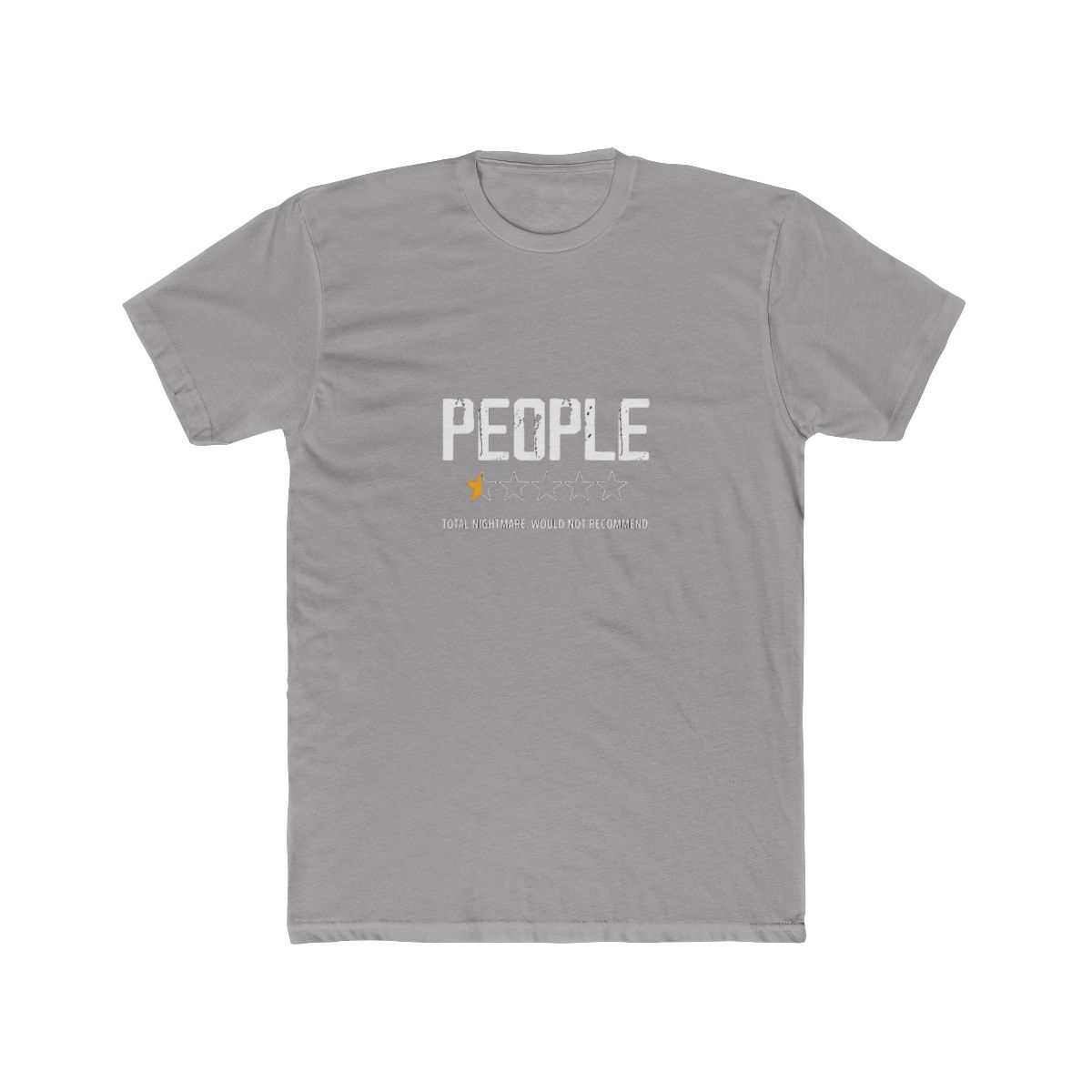 People One Star Review Funny Quote T Shirt - Official t-shirts merchandise