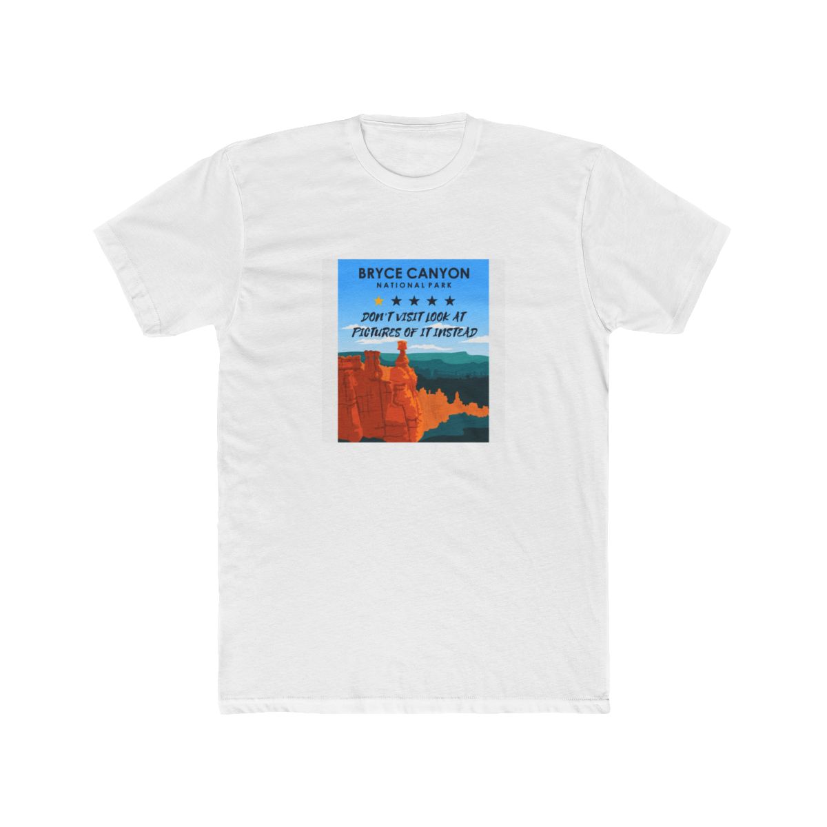 Bryce Canyon National Park Subpar National Park One Star Review T Shirt - Official t-shirts merchandise