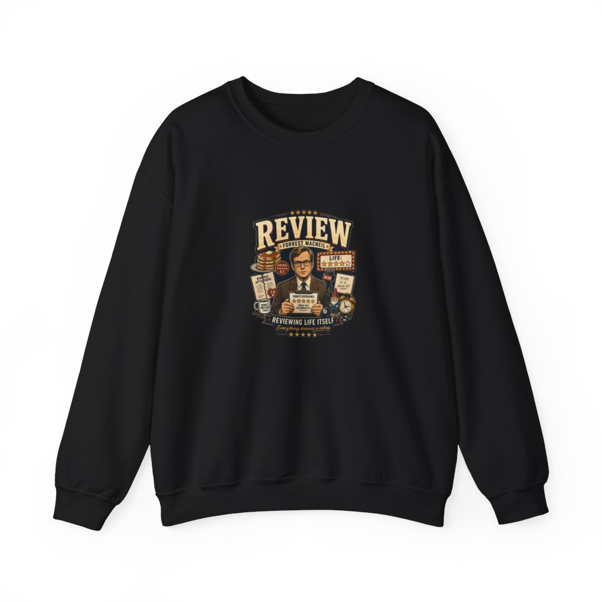 Review Crewneck Sweatshirt - Official sweatshirts merchandise