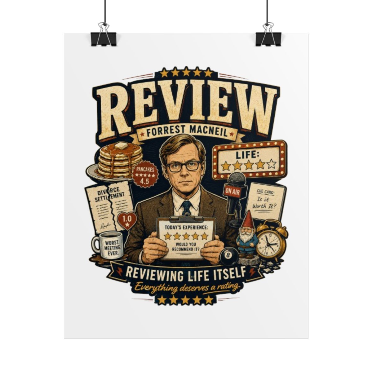 Review Poster Wall Poster - alternate angle 1, merchandise