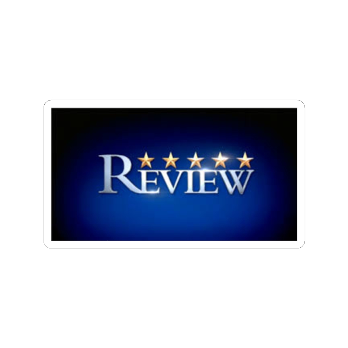 Review Sticker #2 - Official stickers merchandise